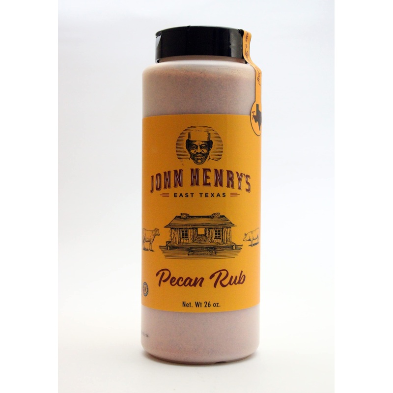 John Henry'S Texas Size Pecan Rub Bbq Seasoning - 26 Ounce