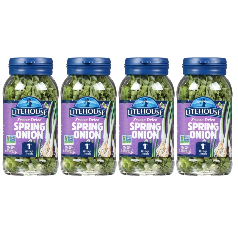 Litehouse Freeze Dried Spring Onion - Substitute For Fresh Spring Onion, Jar Equal To 1 Spring Onion Fresh Bunch, Organic, Sprin