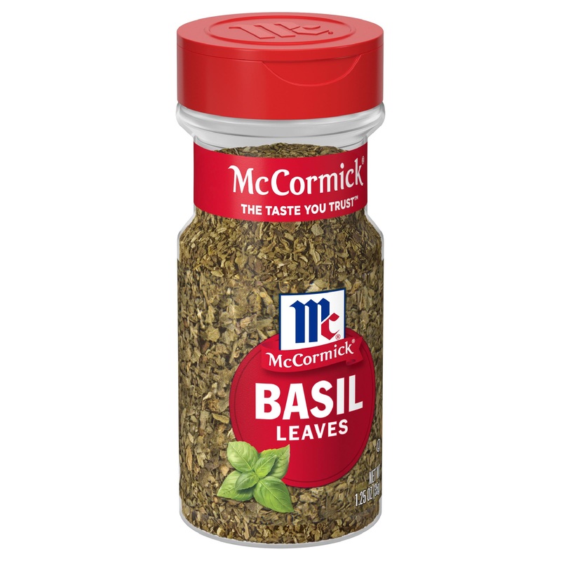 Mccormick Basil Leaves, 1.25 Oz