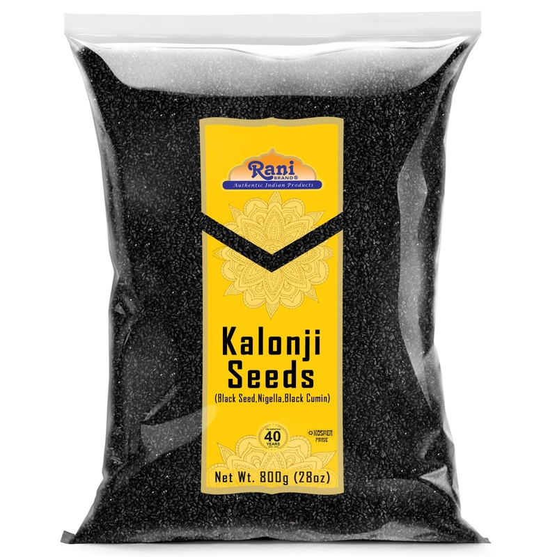 Rani Kalonji (Black Seed, Nigella Sativa, Black Cumin) Seeds 28Oz (800G) ~ All Natural | Gluten Friendly | Non-Gmo | Vegan | Ind