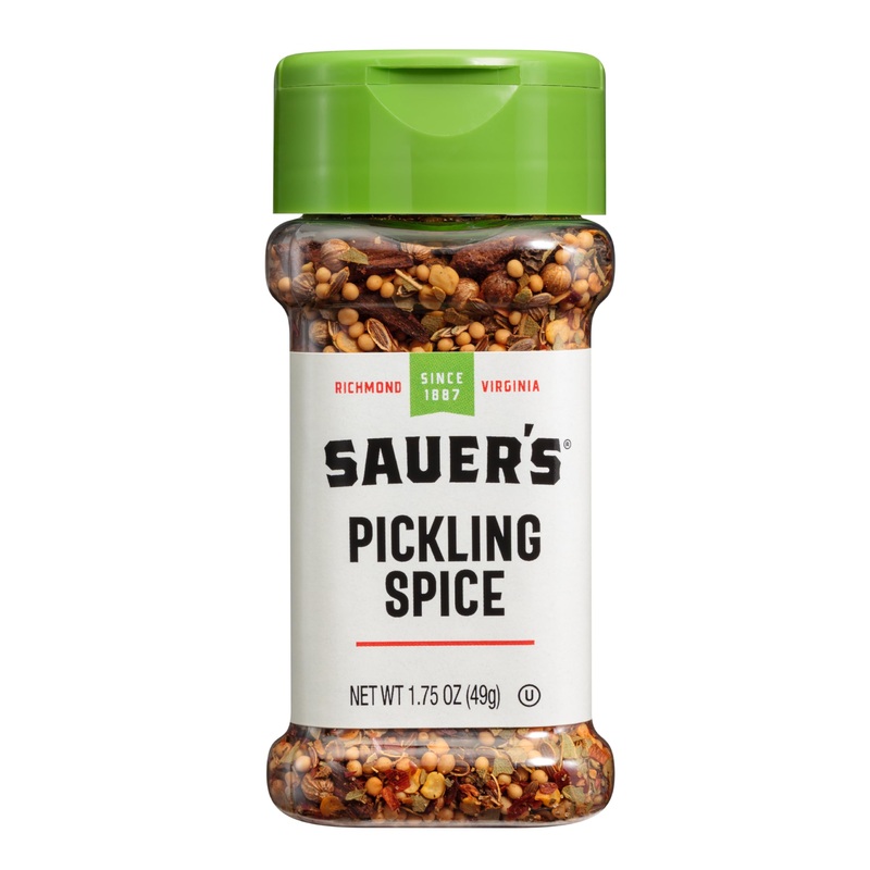 Sauer's Pickling Spice, 1.75 Ounce - Perfect Blend for Pickling, Canning, and Seasoning, Ideal for Home Cooks and Food Enthusiasts
