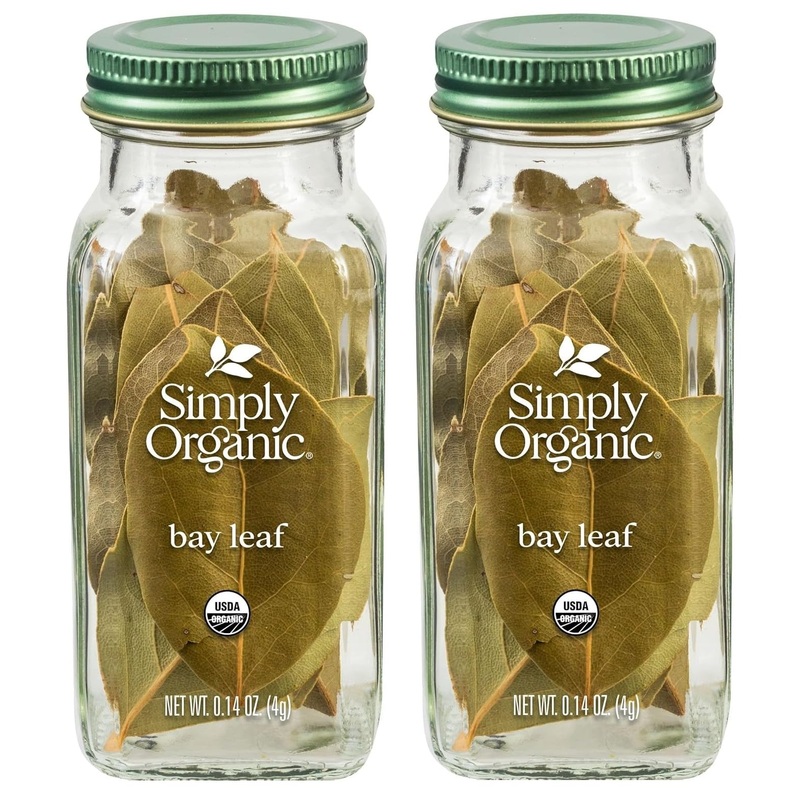 Simply Organic Bay Leaf, Certified Organic | 0.14 Oz | Laurus Nobilis - Pack Of 2