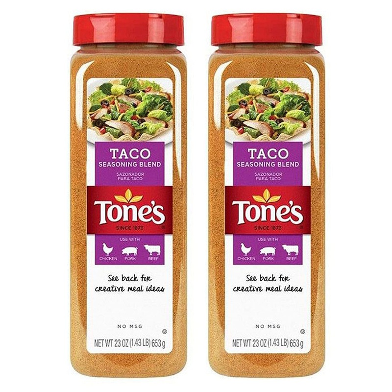 Tone'S Taco Seasoning - 23 Ounce (2 Pack)