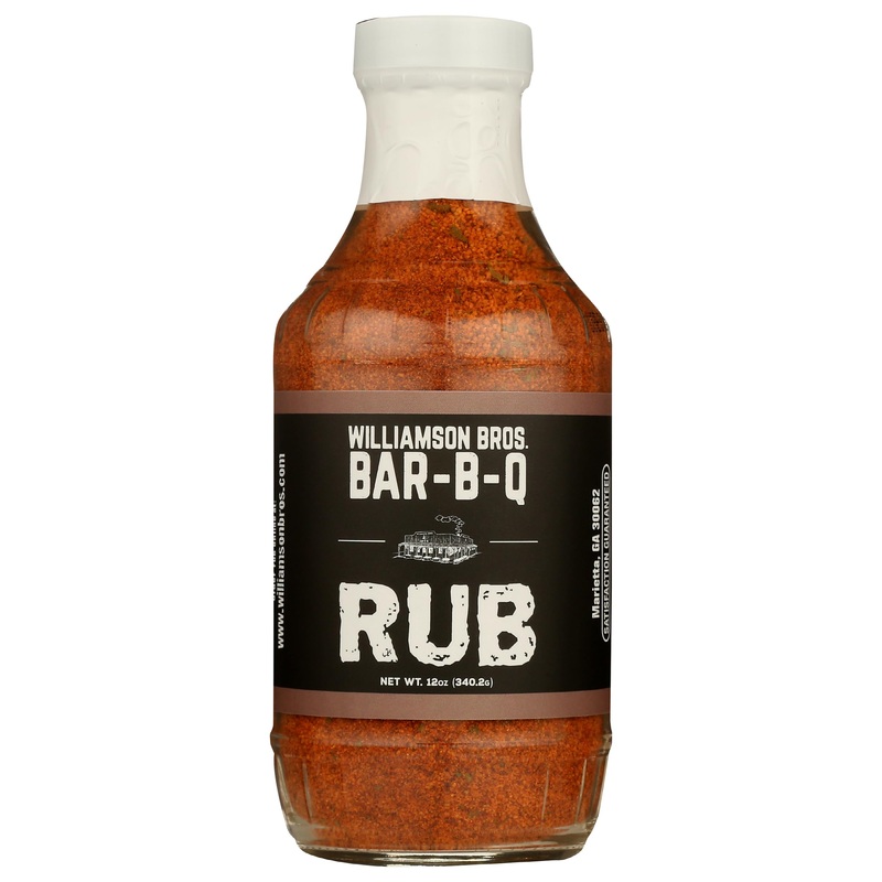 Williamson Brothers Bar-B-Que Rubs, 12 Oz