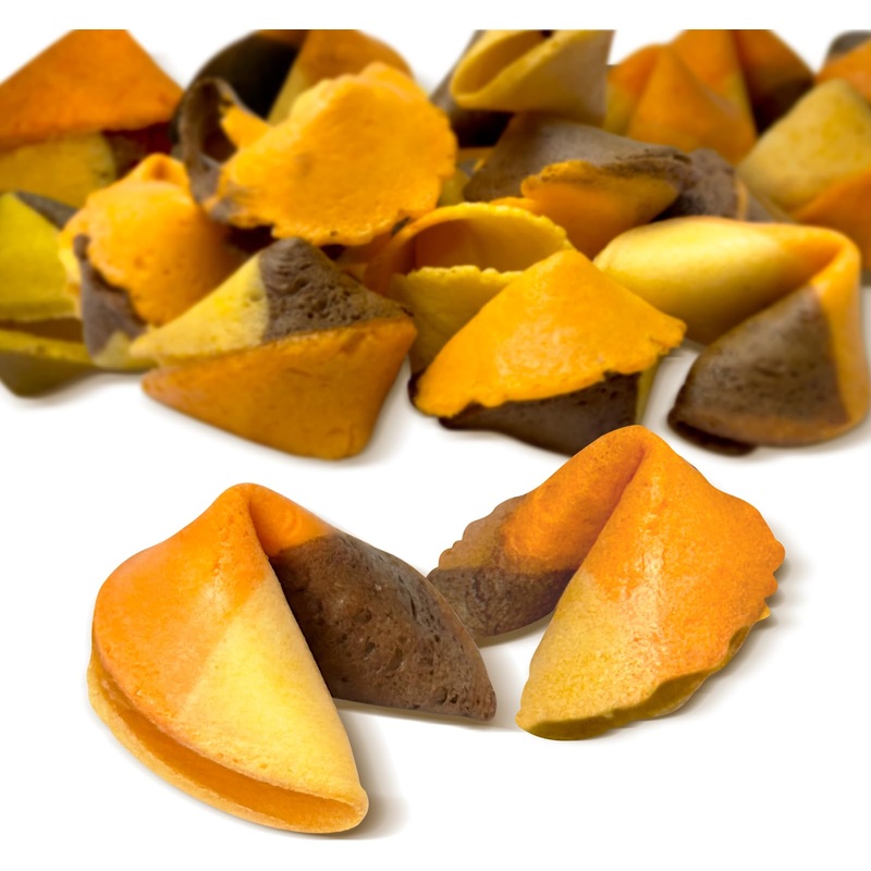 52Usa Fortune Cookies, Approx. 350Pcs, 3-In1 Flavor, Fortune Cookies Individually Wrapped Bulk, Fresh Cookies, (Original, Chocol