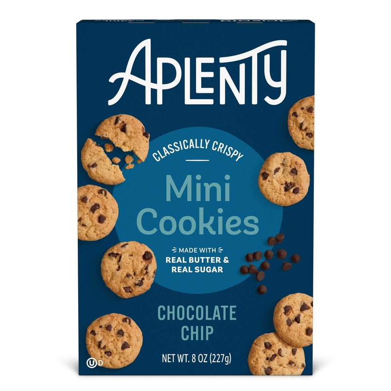 Aplenty, Chocolate Chip Mini Cookies, 8 Oz
