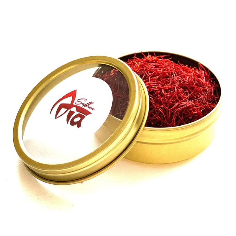 Aria Saffron, Finest Premium All Red Saffron Threads, Grade A+, Highest Grade, 5.0 Grams 0.18 Oz