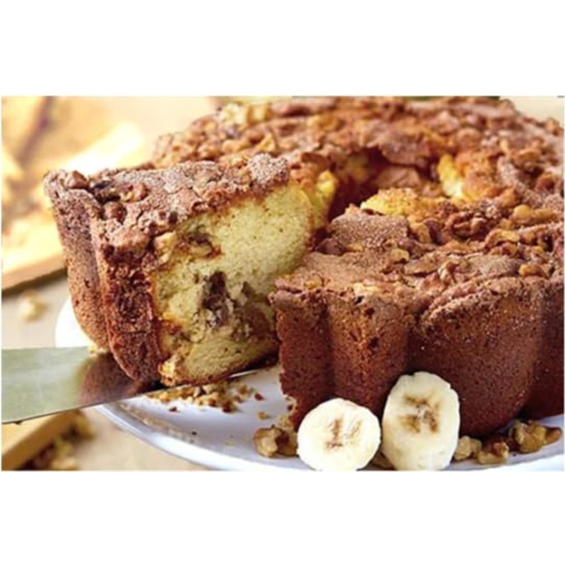 Banana Walnut Coffee Cake