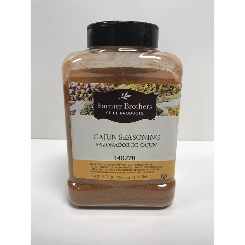 Cajun Seasoning (1 Bottle/1.25 Lb) By Farmer Brothers