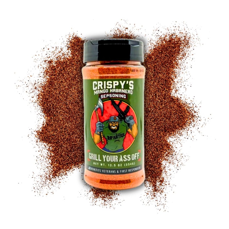 Gyao Crispy'S Mango Habanero Seasoning - Bbq & Grill Seasoning For Steak, Burger, Pork & Chicken - Seasonings And Spices For Coo