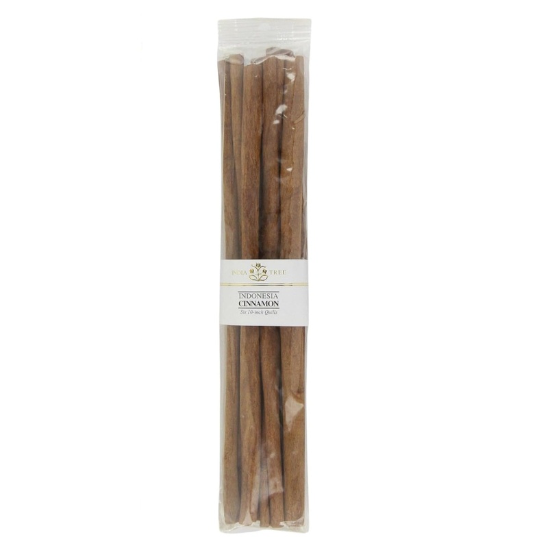 India Tree Cinnamon Sticks, 10-Inch, 6 Quills (Pack Of 4)