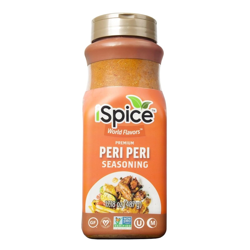 Ispice Blend | Peri Peri Seasoning | 17.18 Oz | Mixed Spice & Seasoning | Bulk Size | Halal | Kosher (Peri Peri)