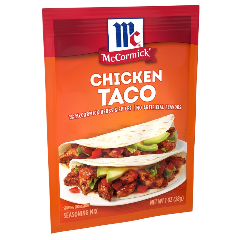 Mccormick Chicken Taco Seasoning Mix, 1 Oz