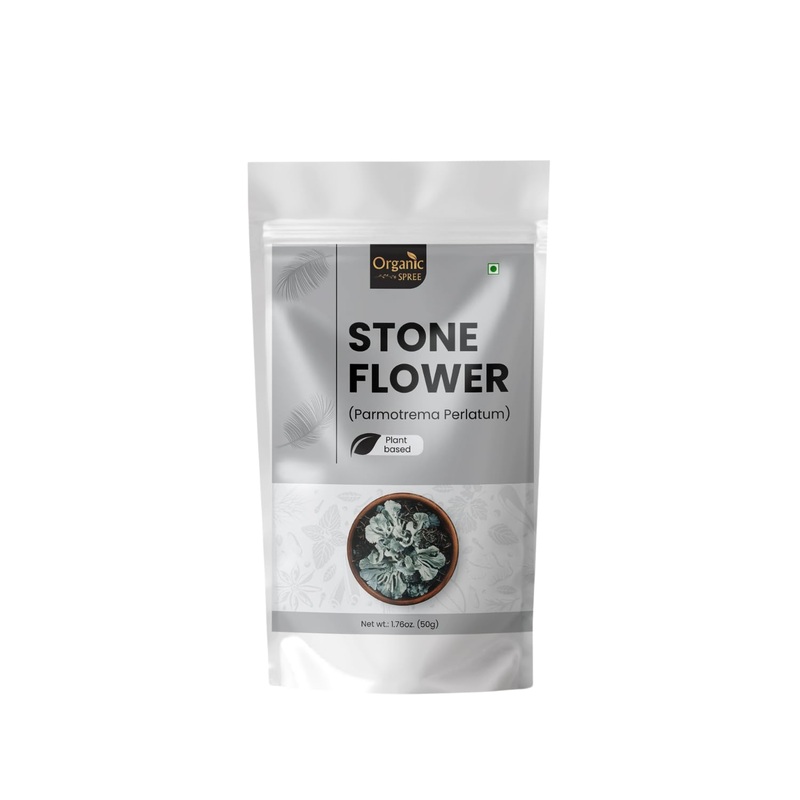 Organic Spree Stone Flower 50Gm (1.76Oz) Dagad Phool - Kalpasi - Pure And Natural 50Gm