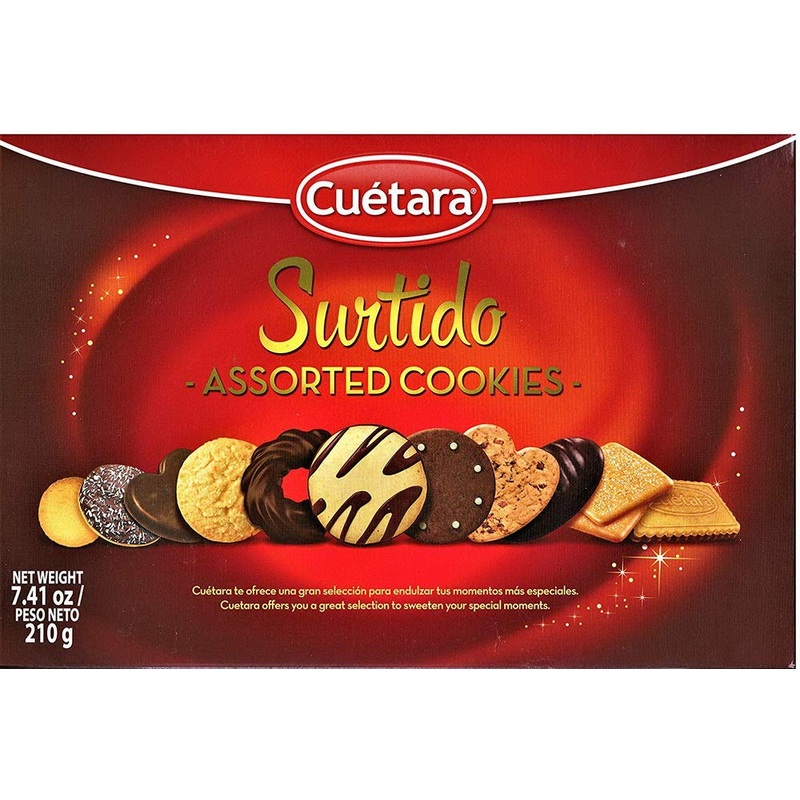 Galletas Cuetara Surtido Original Net.Wt 260 G