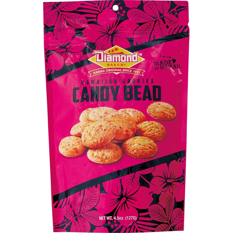Hawaiian Cookies, Candy Bead 4.5 Ounce (127G)