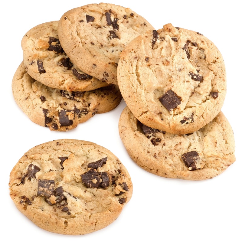 Otis Spunkmeyer Thaw & Serve Chocolate Chunk Cookie, 2-Ounce, 72-Count Cookies