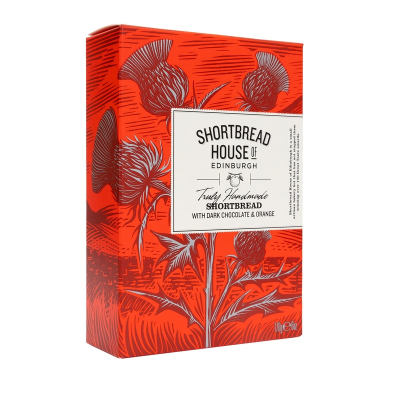 Shortbread House Of Edinburgh'S Shortbread Fingers, Dark Chocolate Chip & Orange, 6 Ounce (Pack Of 1)