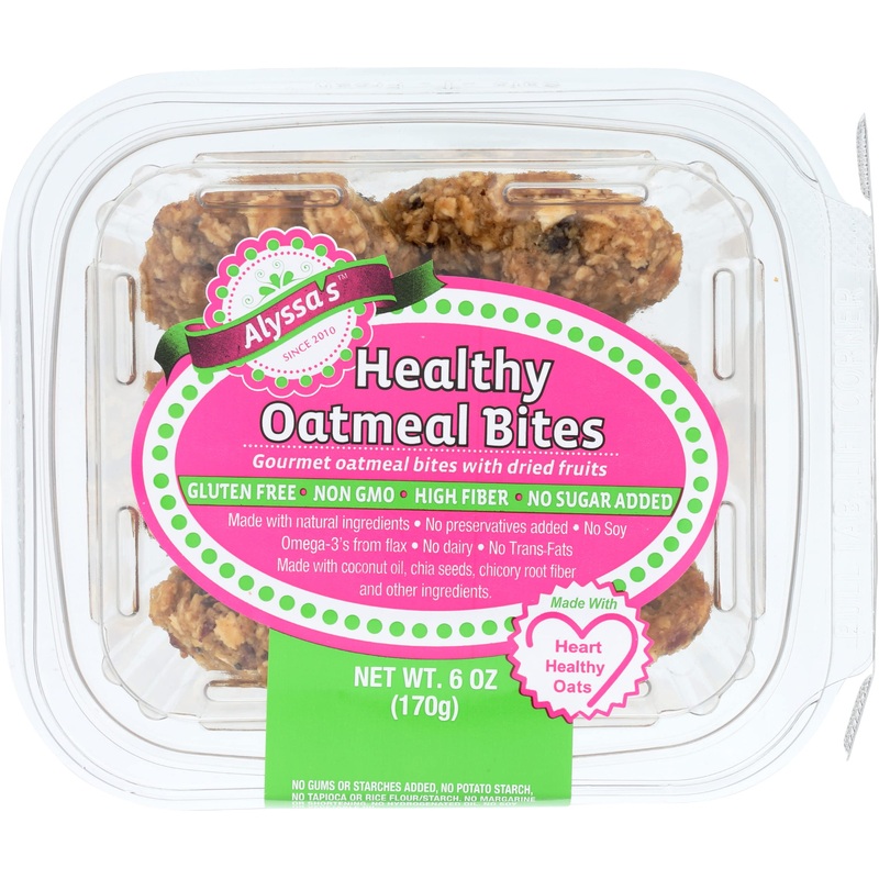 3 Set - Alyssa'S Healthy Oatmeal Bites, 6 Oz