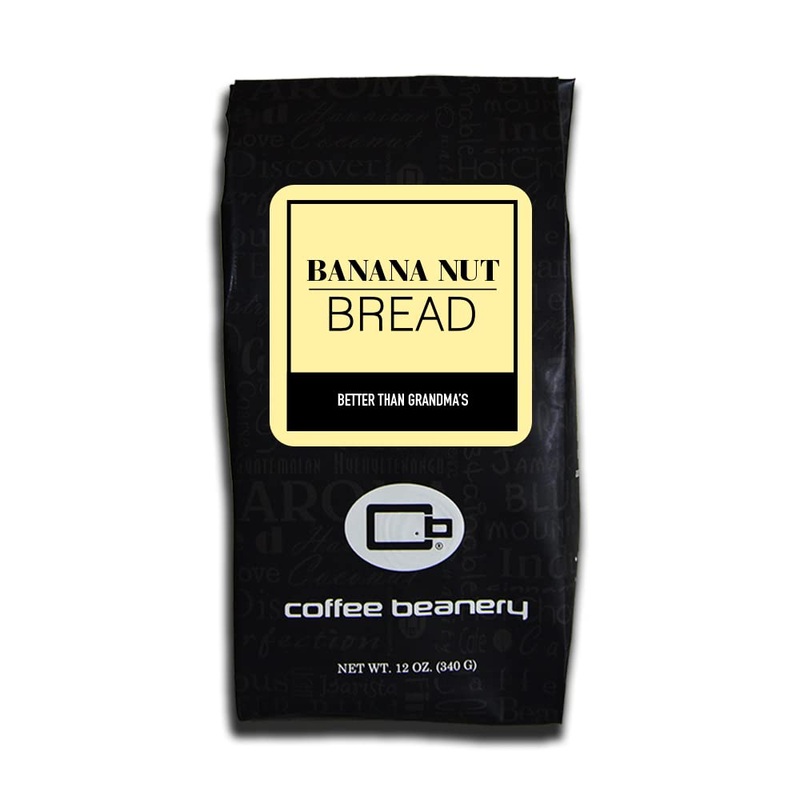 Banana Nut Bread Flavored Coffee, Specialty Arabica Coffee, Medium Roast, 12 Ounce, Very Fine