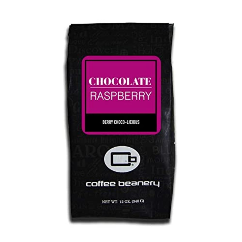 Chocolate Raspberry Flavored Coffee, Specialty Arabica Coffee, Medium Roast, 12 Ounce, Coarse