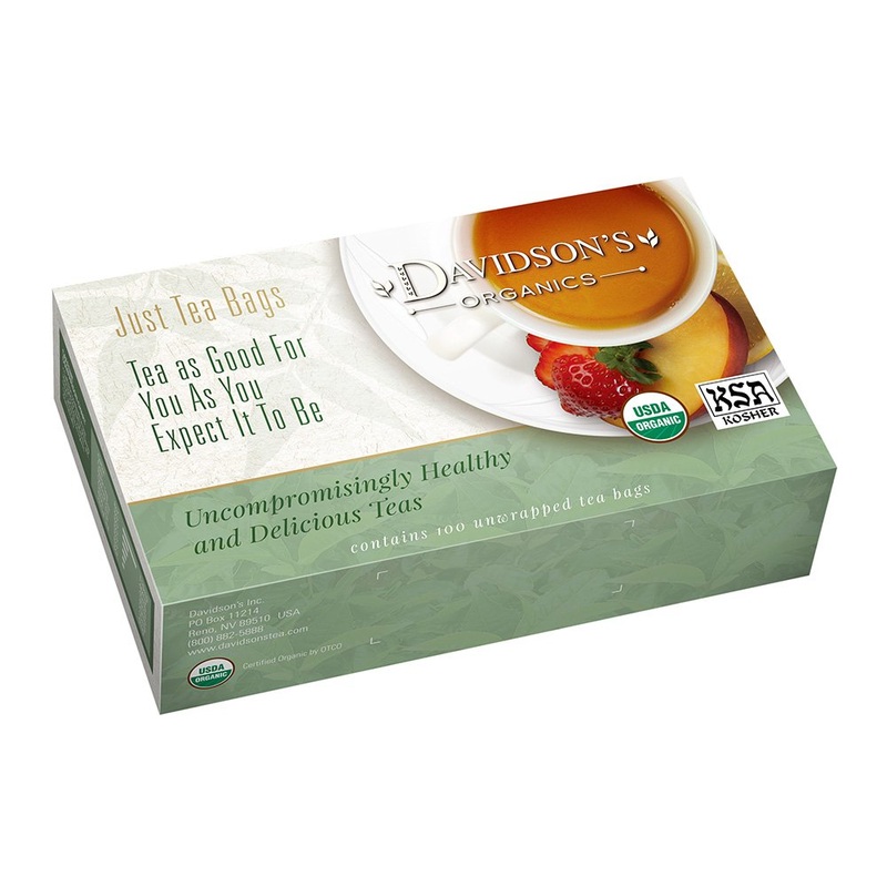 Davidson'S Organics, English Breakfast, 100-Count Unwrapped Tea Bags