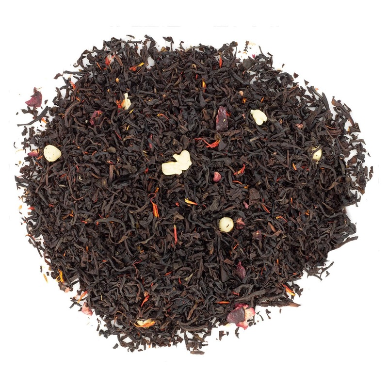 English Tea Store Loose Leaf, Blackforest Naturally Flavored Black Tea Pouches - 4Oz, 4 Ounce