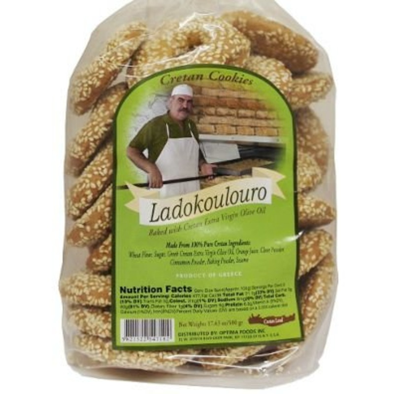 Ladokoulouro Cretan Cookies 500 Gr / 17.6 Oz