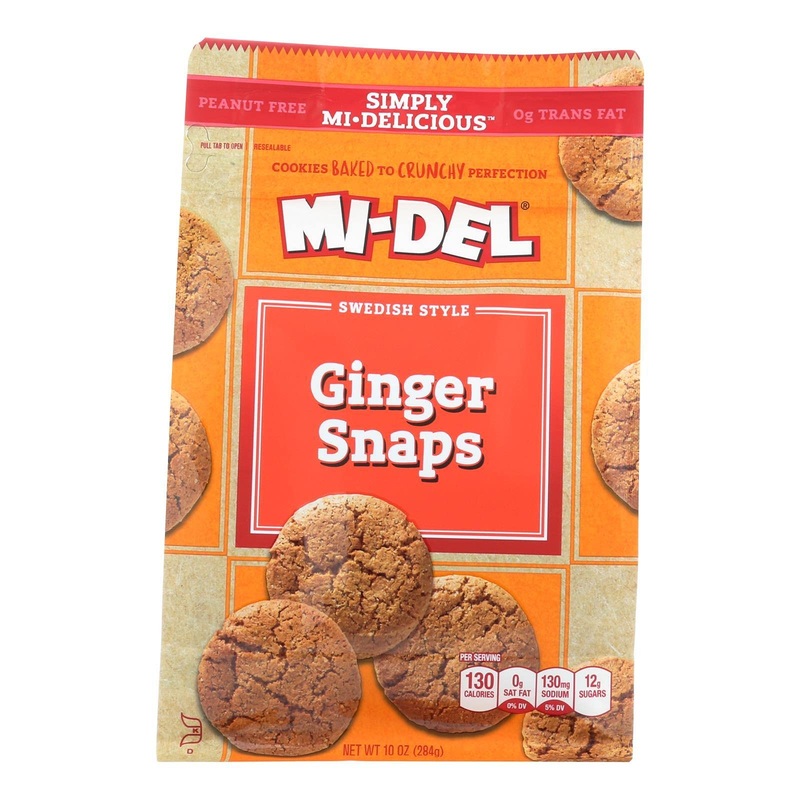Midel Ginger Snaps, Pack Of 8