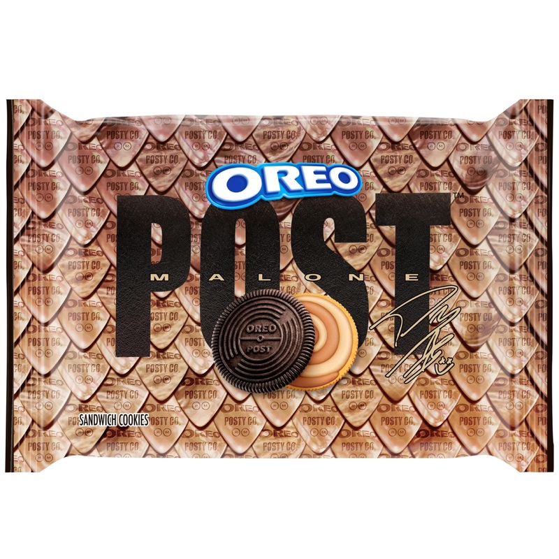 Post Malone Limited Edition OREO Cookies, 10.68 oz - Unique Flavor Treats for Fans and Snack Lovers