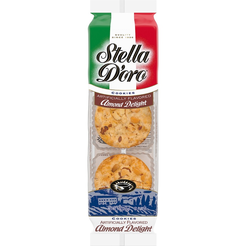 Stella D'Oro Cookies, Almond Delight, 9 Oz (Pack Of 12)