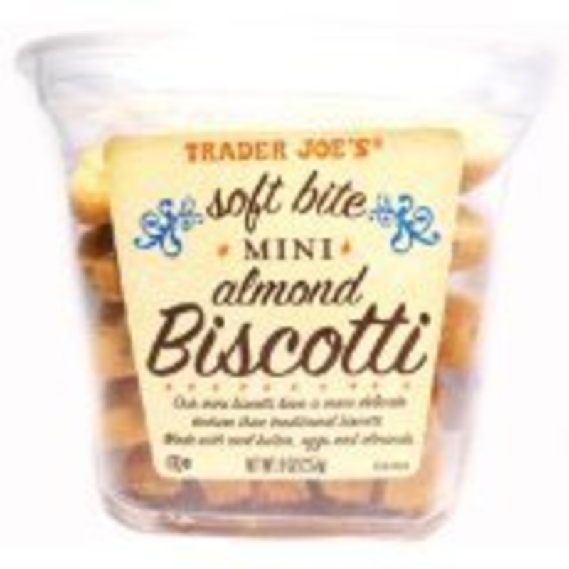 Trader Joe'S Mini Almond Biscotti - 9 Oz. (Case Of 6)