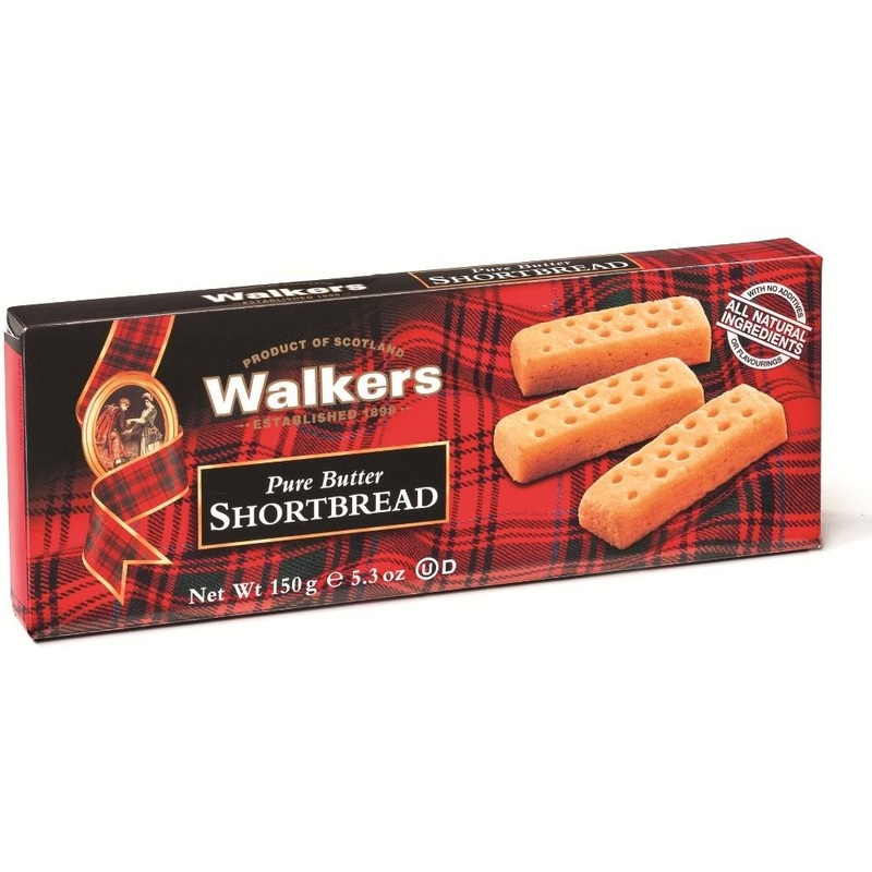 Walkers Shortbread Fingers, 5.3-Ounce Boxes (Pack Of 12)