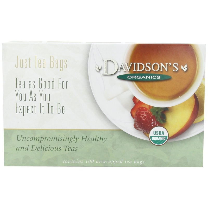 Davidson'S Organics, Imperial Green, 100-Count Unwrapped Tea Bags