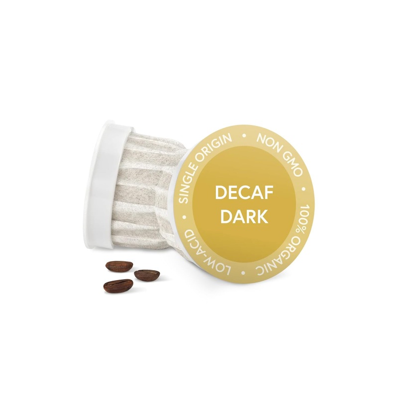 Fabula Coffee Pods Decaf Dark Roast - Low Acid - Single Origin - Mold Free - Non-Gmo - Fair Trade - Kcup Compatible With Keurig