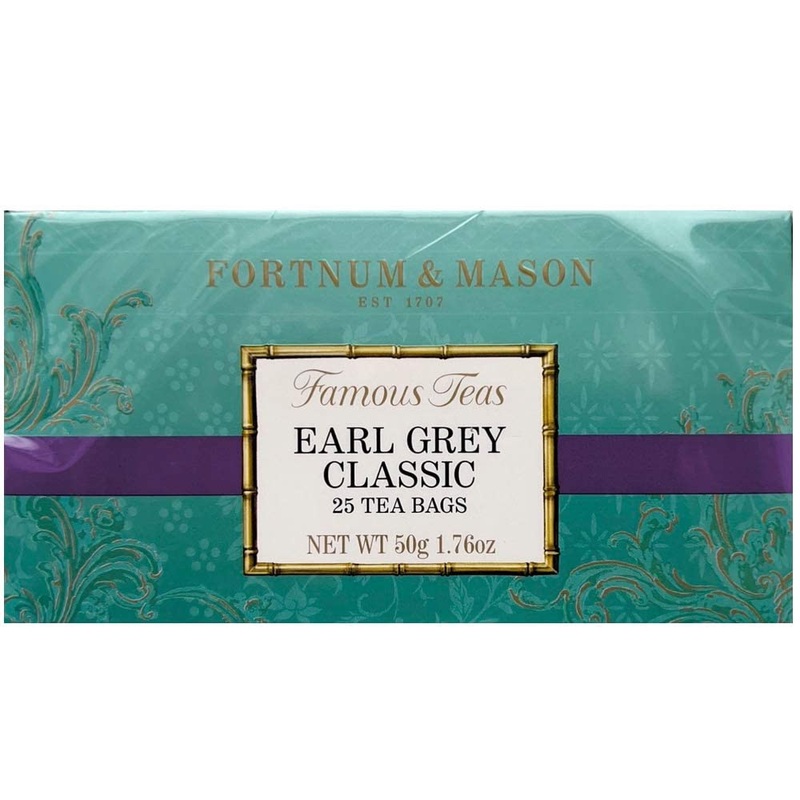 Fortnum And Mason British Tea. Earl Grey Classic 25 Count Tea Bags (1 Pack) Usa