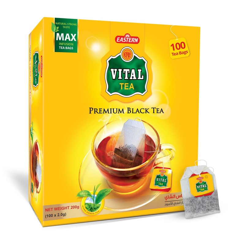 Vital Premium Black Tea - Black Tea Classic Collection Finely Selected Speciality Tea Naturally Anti Oxidized Black Vital Tea (1