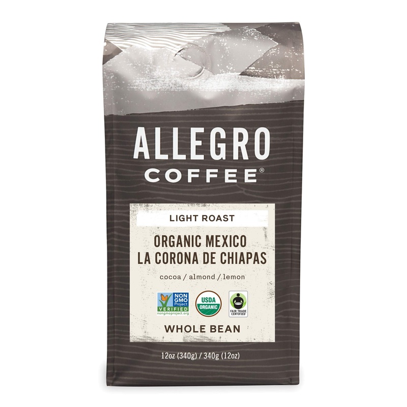 Allegro Coffee, Coffee Mexico Whole Bean Organic, 12 Ounce