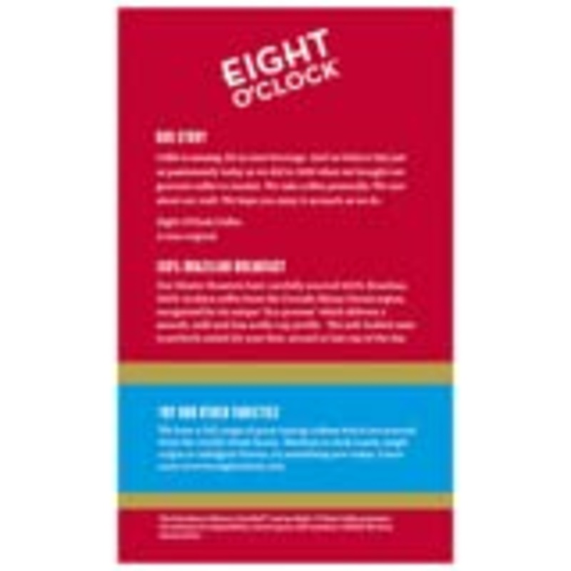 Eight O'Clock Ground Coffee, 100% Brazilian Breakfast, 11 Ounce ( 2 Pack )