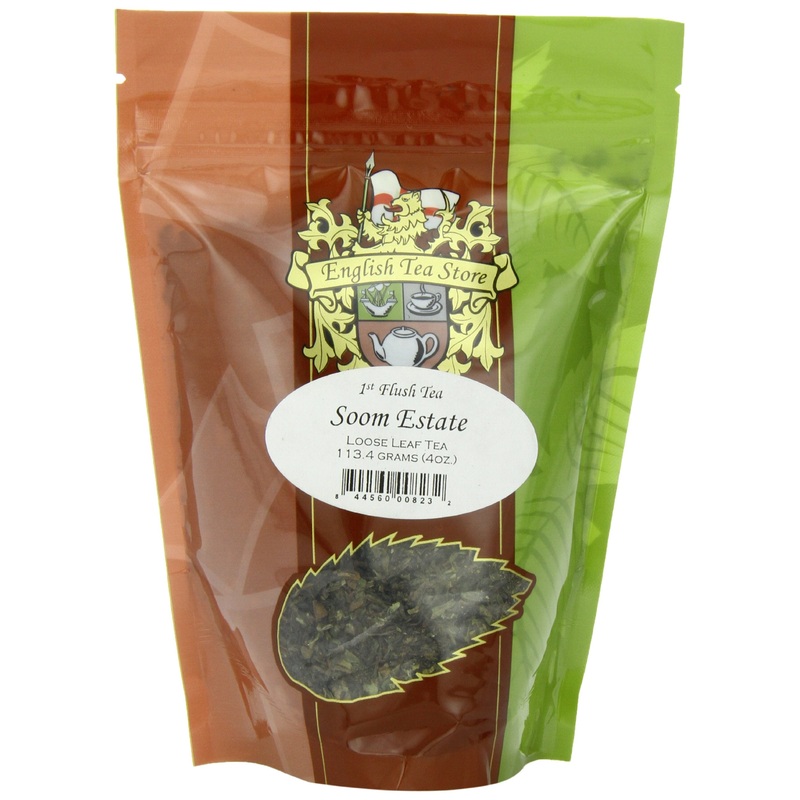 English Tea Store Loose Leaf, Soom Estate Tea Pouches, 4 Ounce