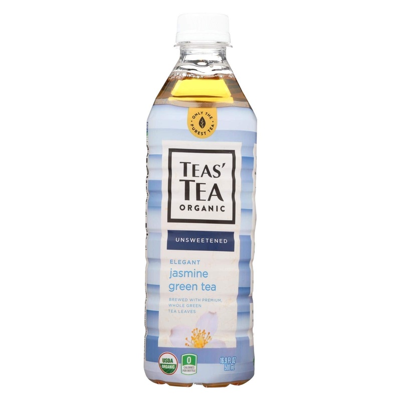 Teas' Tea, Tea Green Jasmine Organic, 16.9 Fl Oz