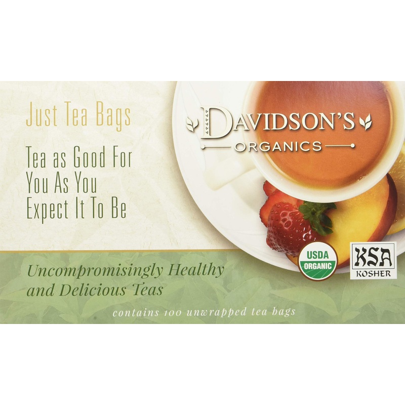 Davidson'S Organics, Irish Breakfast, 100-Count Unwrapped Tea Bags