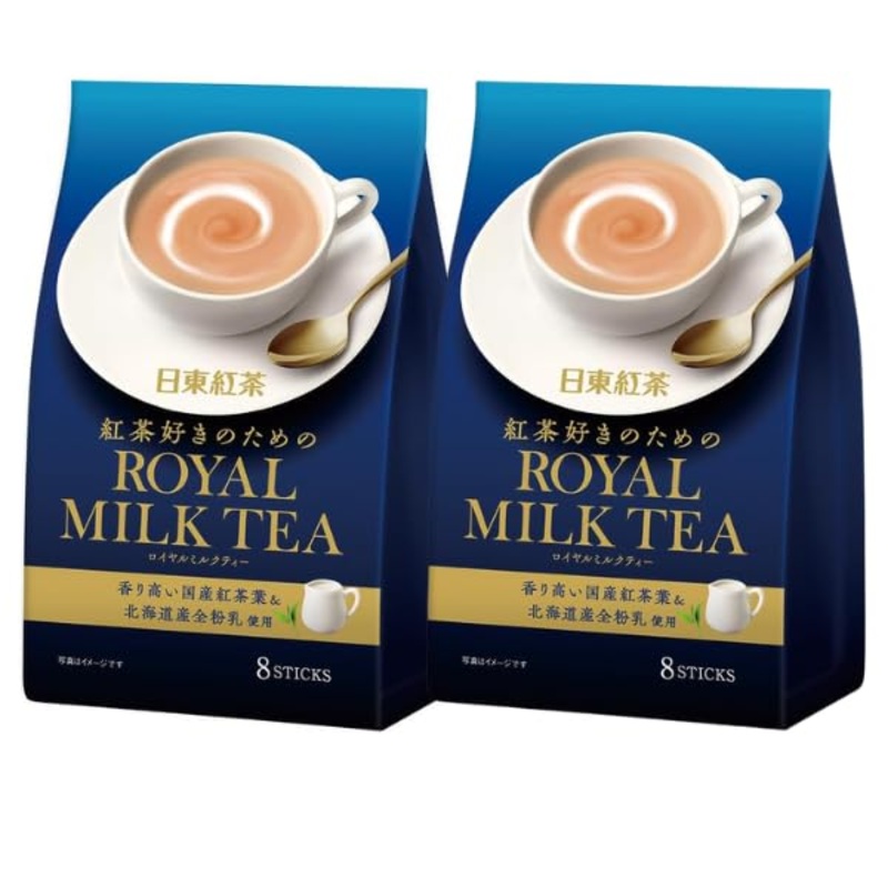 Nittoh Tea Royal Milk Tea 8 Sticks (2 Pack)
