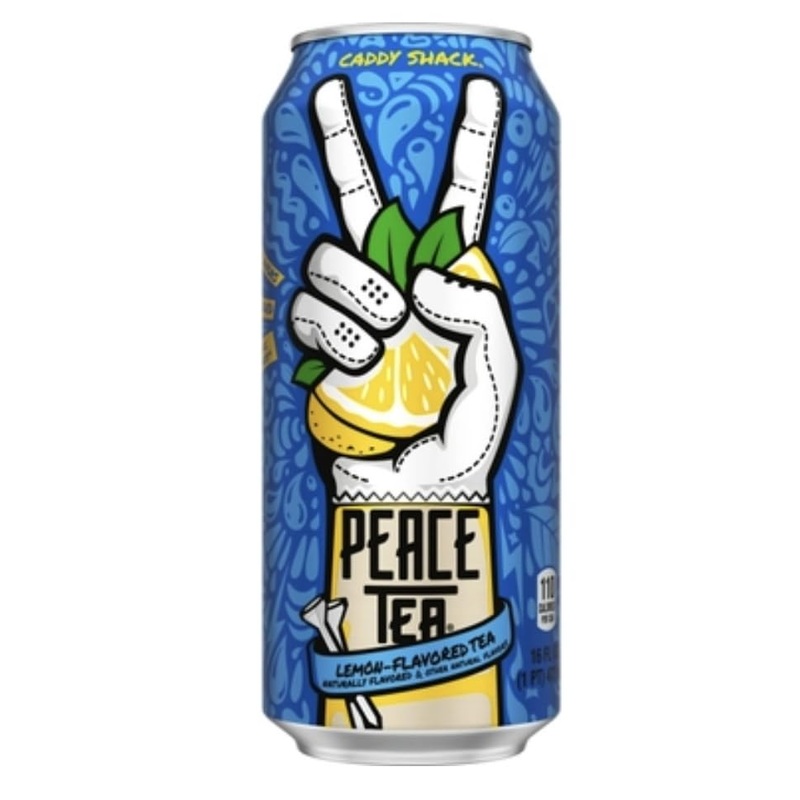 Peace Tea, 16 Fluid Ounces, 24 Count (Caddy Shak)