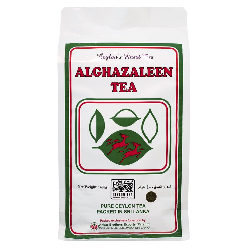 Alghazaleen Ceylon Finest Tea, 14.1 Oz (400G) Bag, Black Loose Leaf Tea White Label
