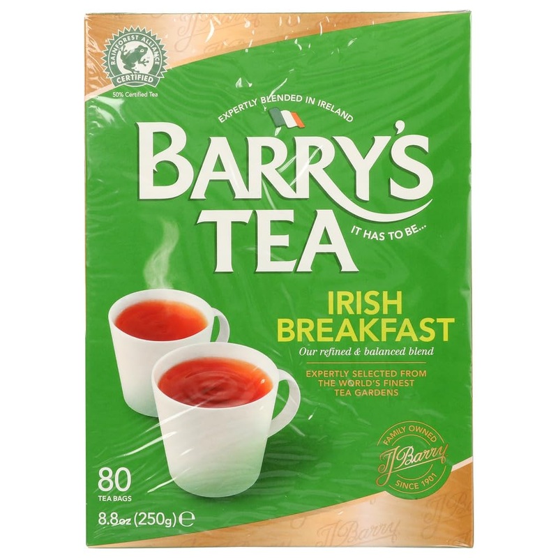 Barry'S Tea Irish Breakfast Teabags (80) - Pack Of 2