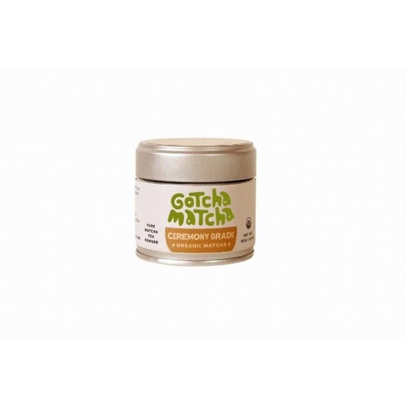 Gotcha Matcha Ceremony Grade Organic Matcha - 100% Pure Japanese Powdered Green Tea- Usda Certified Premium First Harvest