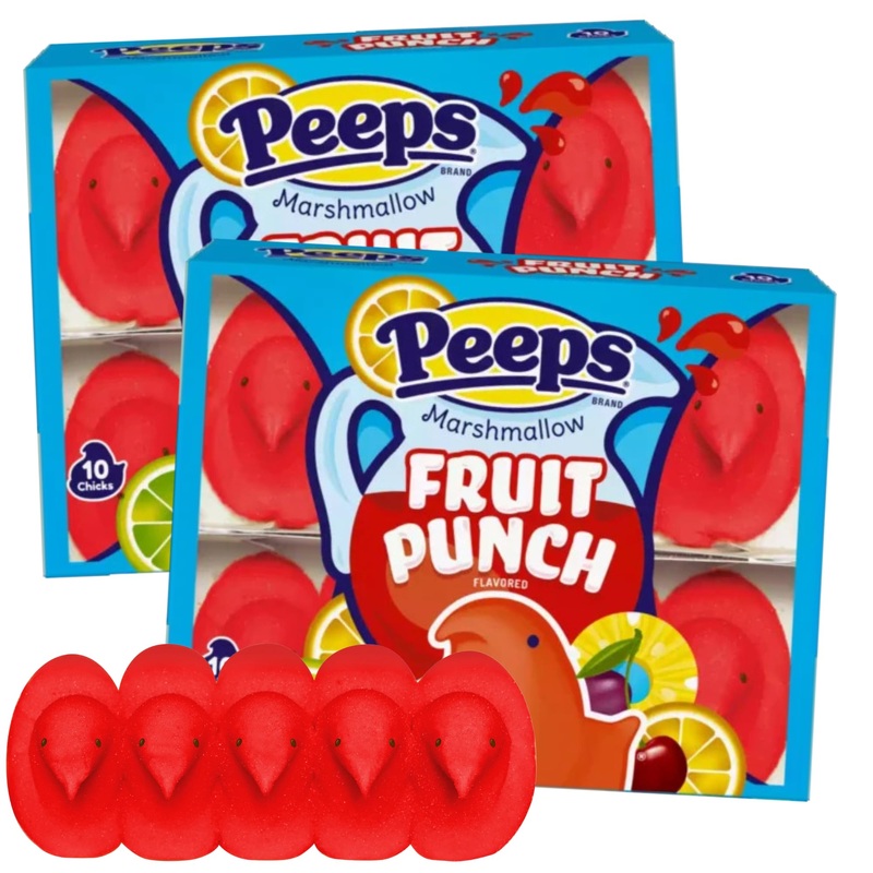 Peeps Limited Edition Fruit Punch Pack Of 2