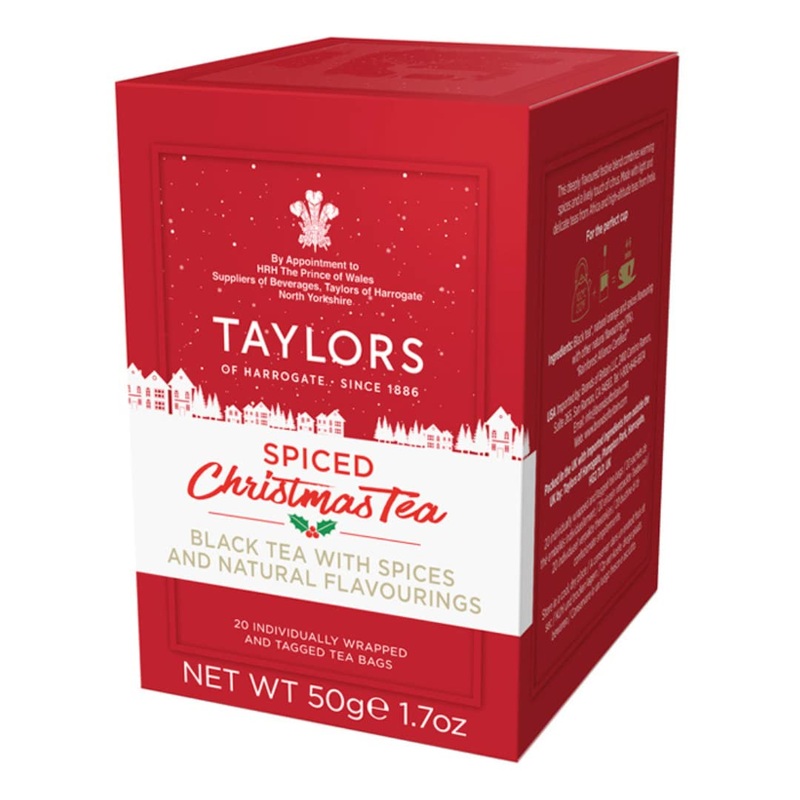 Taylors Of Harrogate Spiced Christmas Tea, 20 Teabags