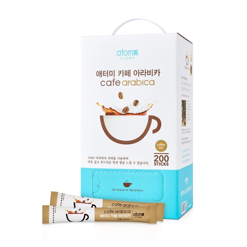 Atomy Cafe Arabica Instant Coffee Mix - 200 Sticks